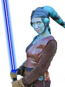 Aayla Secura Star Wars Party