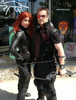 Hawkeye and Black WIdow